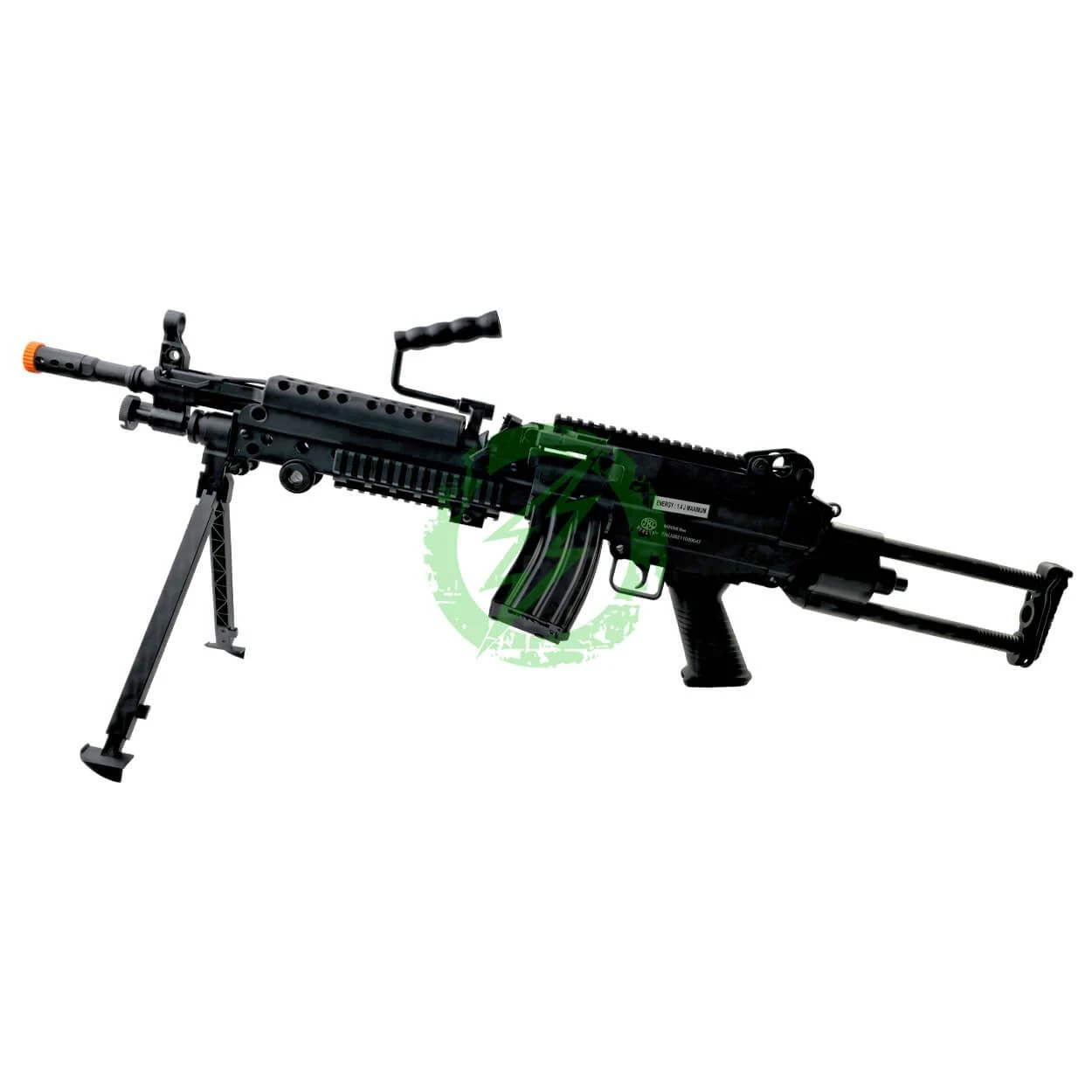  Cybergun FN Licensed M249 MINIMI "Featherweight" Para | Electronic Trigger Mosfet Installed 