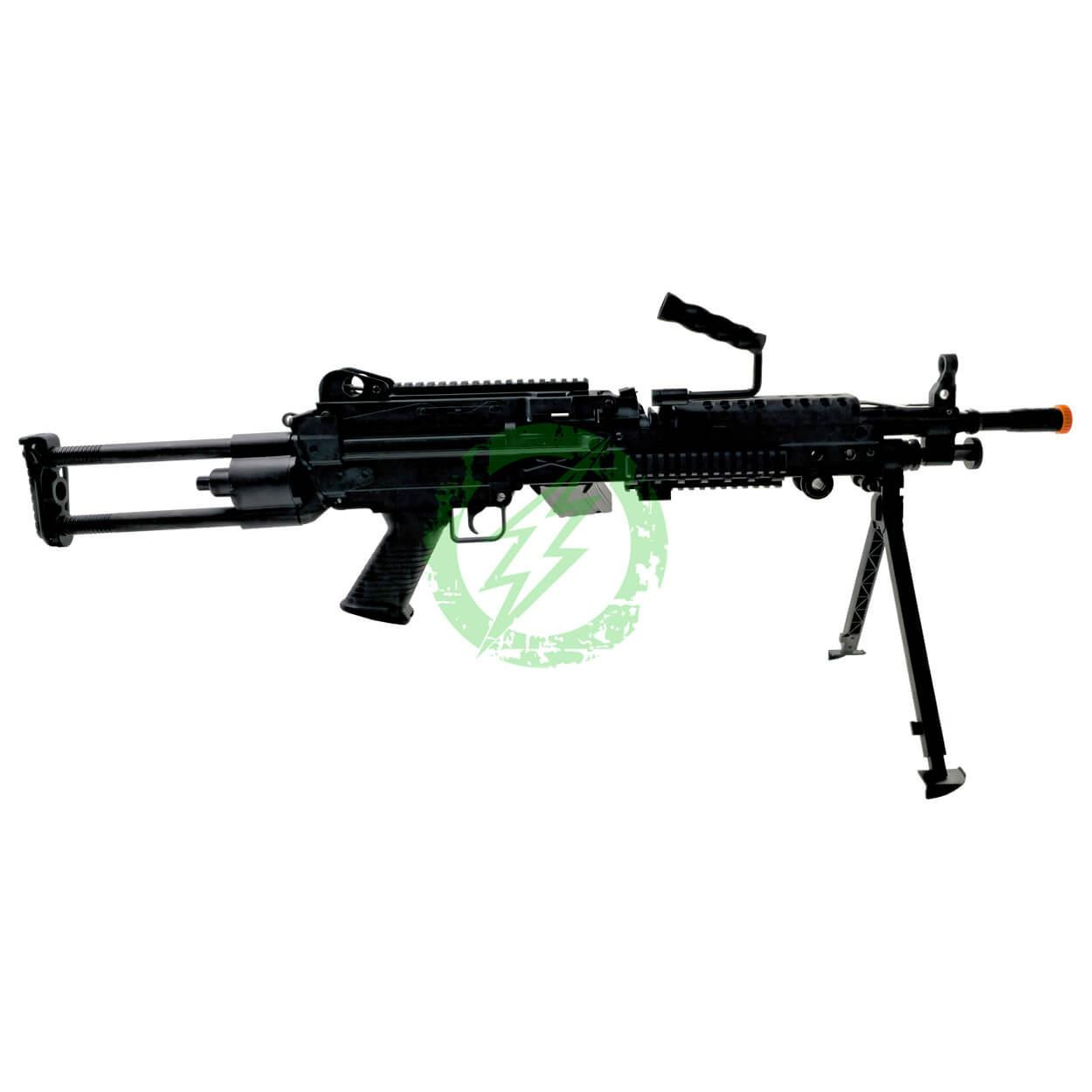  Cybergun FN Licensed M249 MINIMI "Featherweight" Para | Electronic Trigger Mosfet Installed 