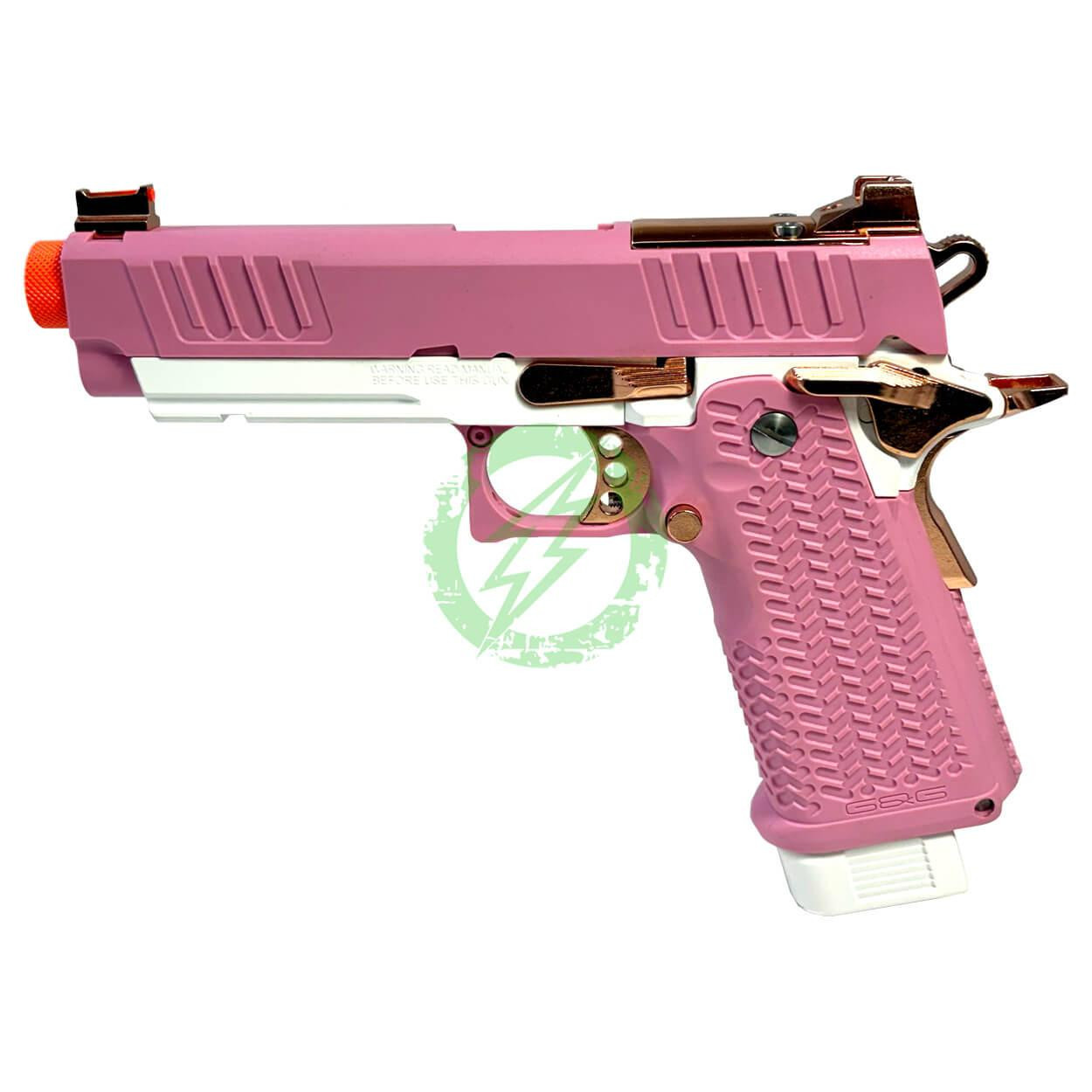  G&G Pink STP45 Airsoft Pistol CO2 Powered 
