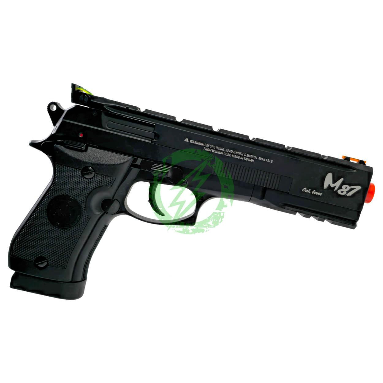  Win Gun Full Metal 500 FPS M9 Archer CO2 GBB Airsoft Pistol 