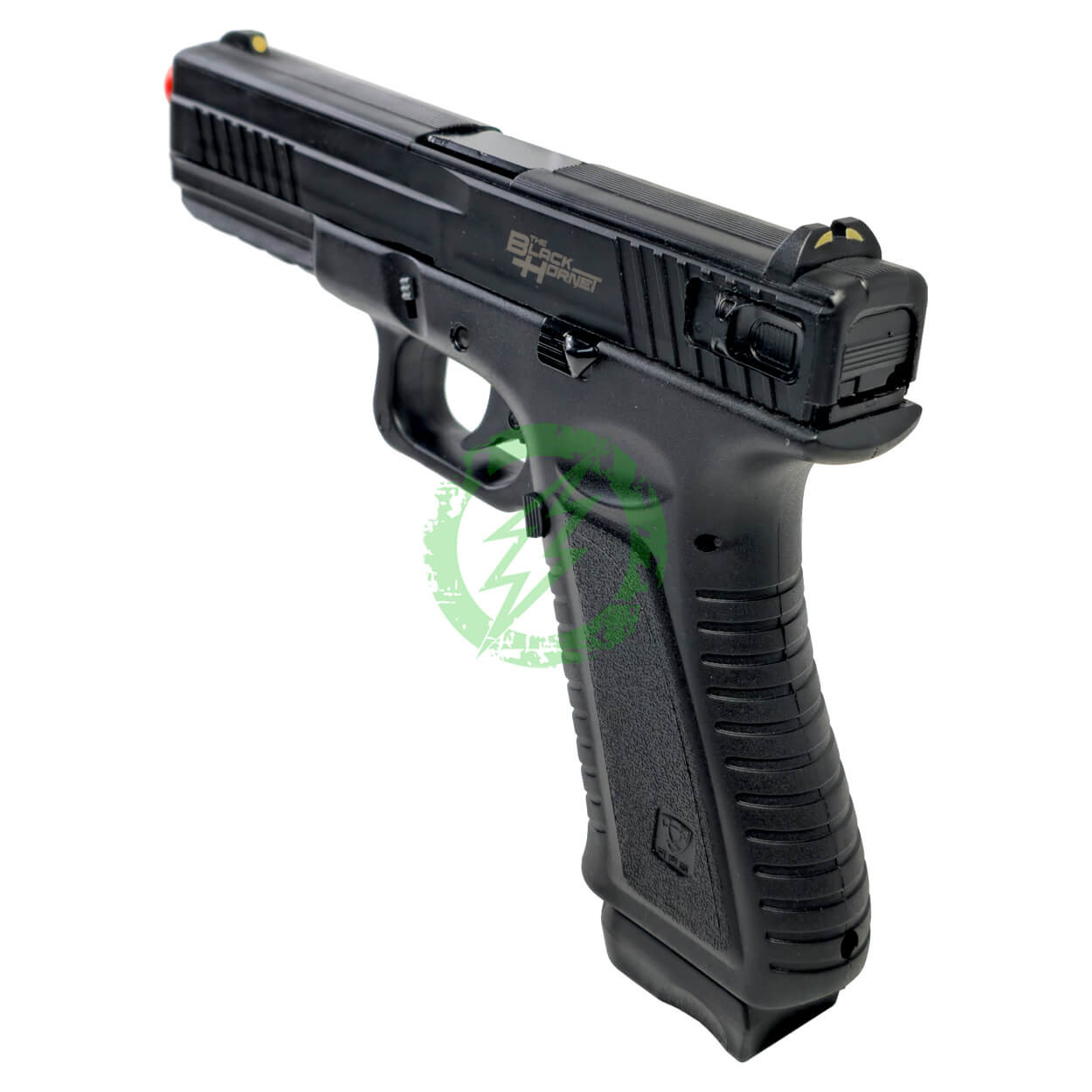 APS XTP Black Hornet Full Auto Co2 Powered Airsoft Pistol with Polymer Slide | Japan Version