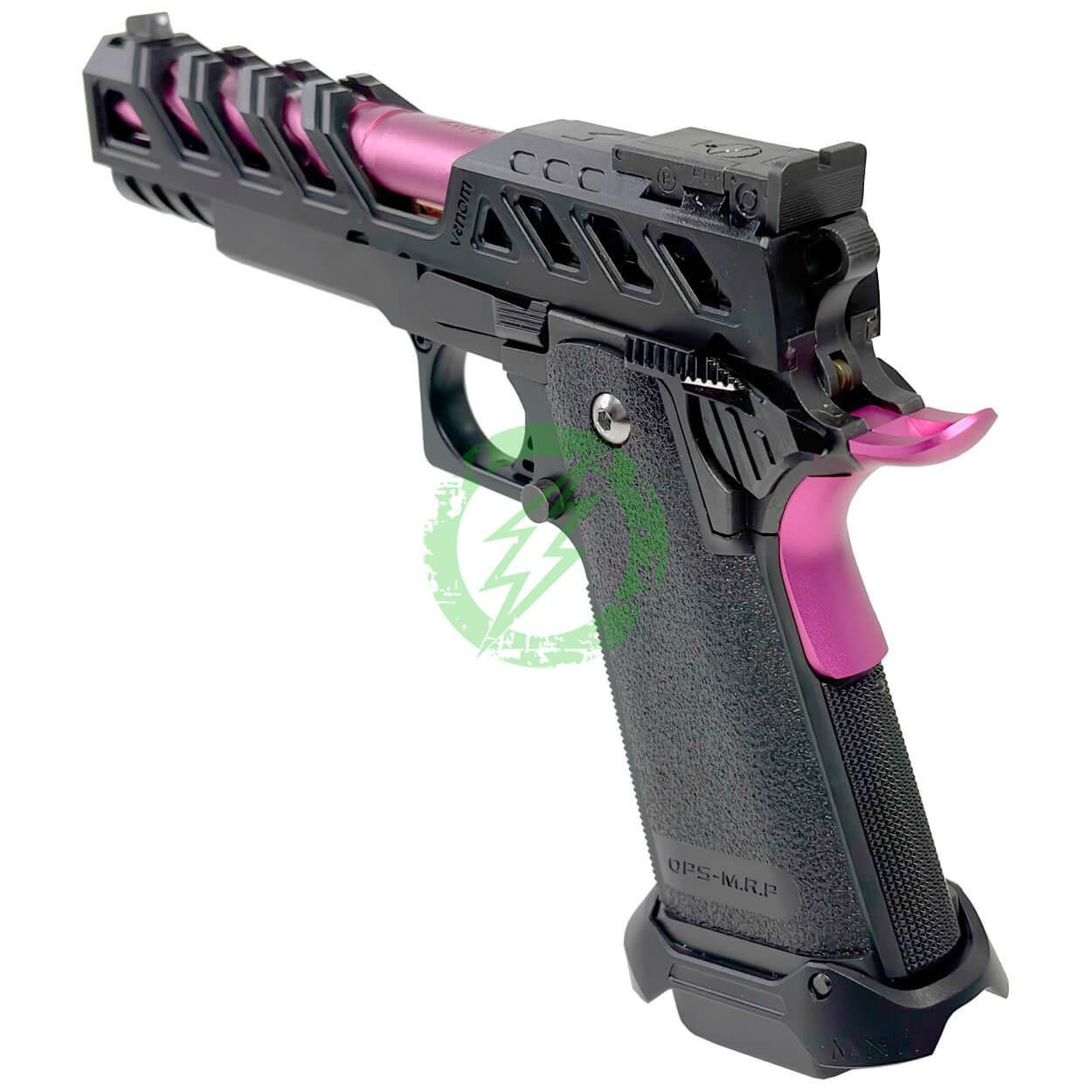 HI-CAPA 電動ガン ブラック/ピンク T1 x Amped Airsoft Custom 5.1 TM Hi-Capa | Pink Lucious