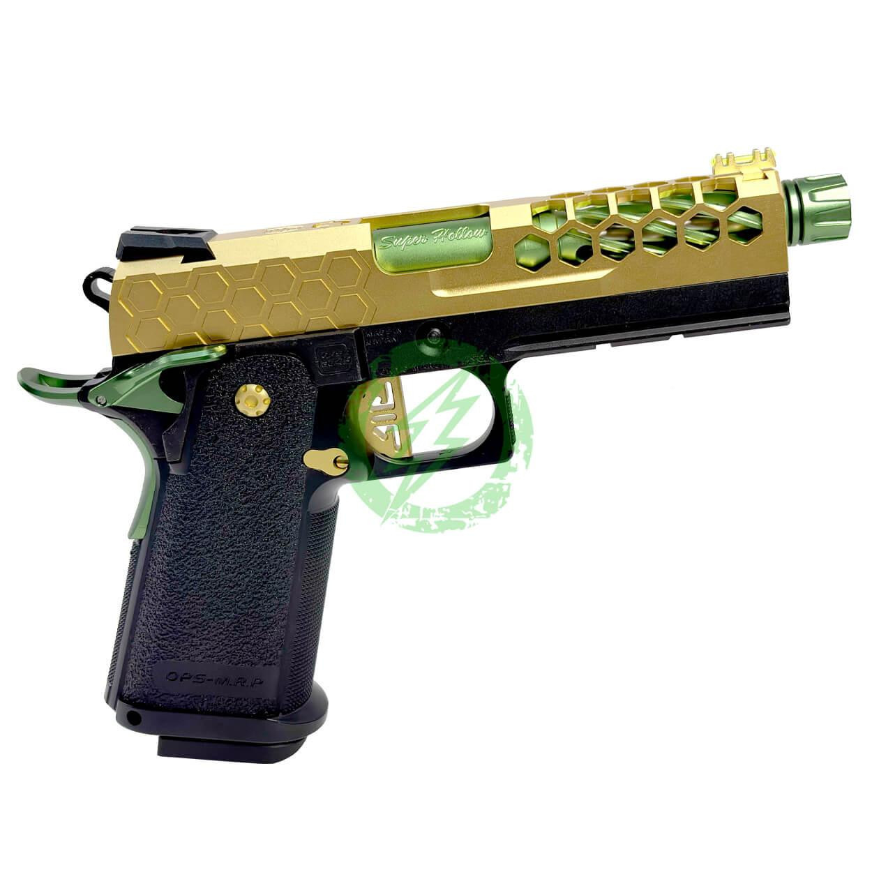TakeOne Airsoft T1 x Amped Airsoft Custom 4.3 TM Hi-Capa Build  "Leprechaun" 