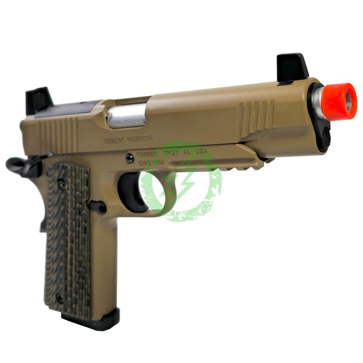  EMG x Kimber 1911 CO2 Gas Blowback Airsoft Pistol with G10 Grips 