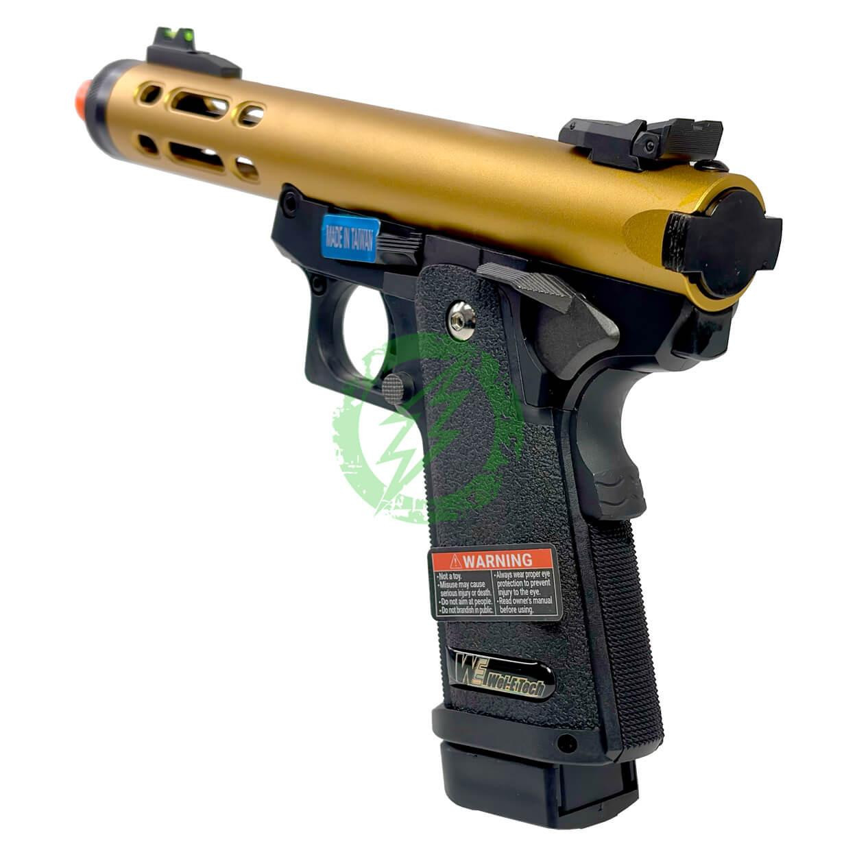 We-Tech Purple & Gold Galaxy Hi-Capa GBB Airsoft Pistol