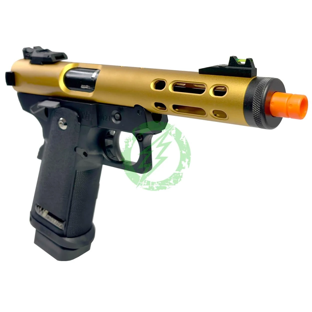  We-Tech Galaxy Hi-Capa Gas Blowback Airsoft Pistol | Gold & Purple 