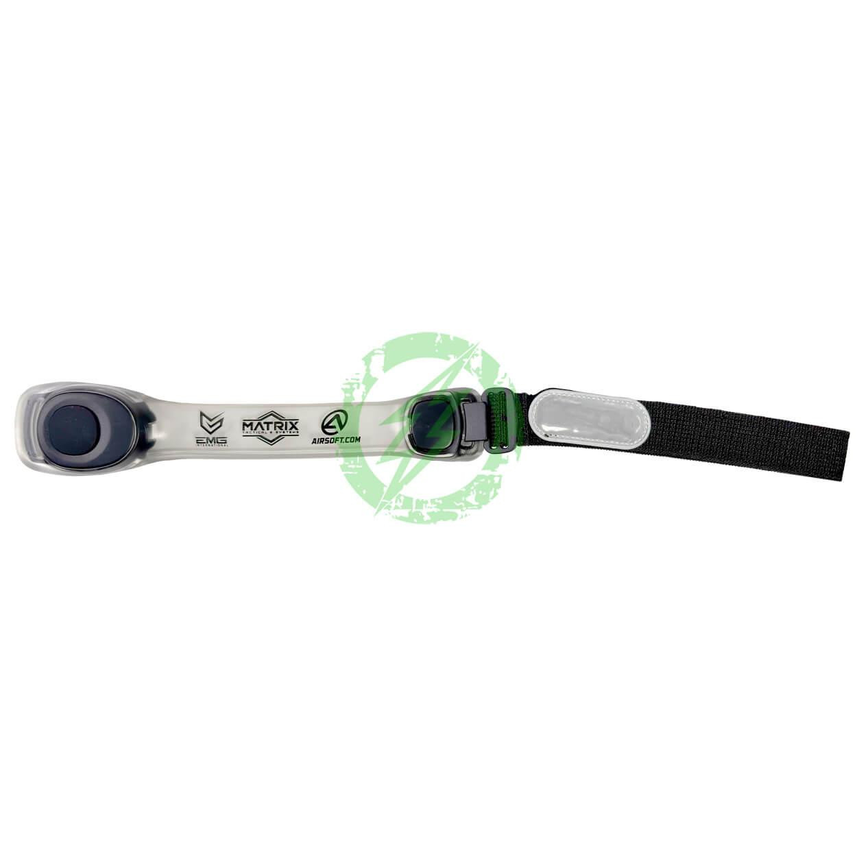  EMG Airsoft Nation IFF LED Markers Arm Band Black | Red Light Only 