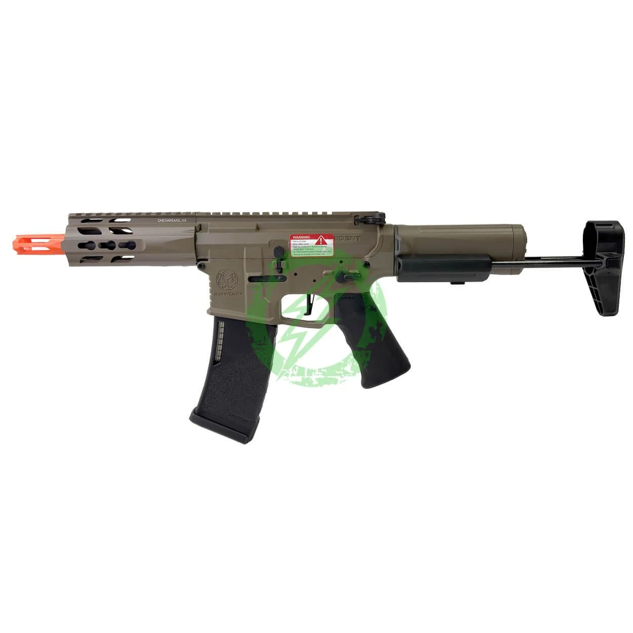  Krytac Full Metal Trident MKII PDW Flat Dark Earth | Keymod 