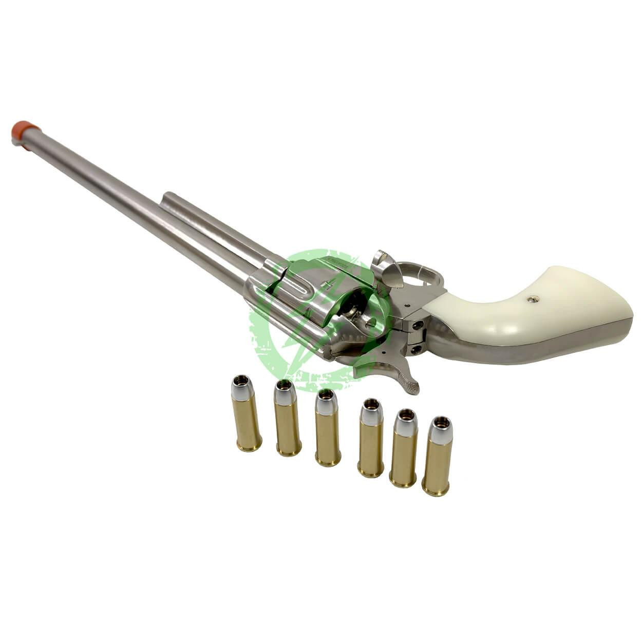 Cybergun Colt SAA .45 Peacemaker Airsoft Revolver by King Arms