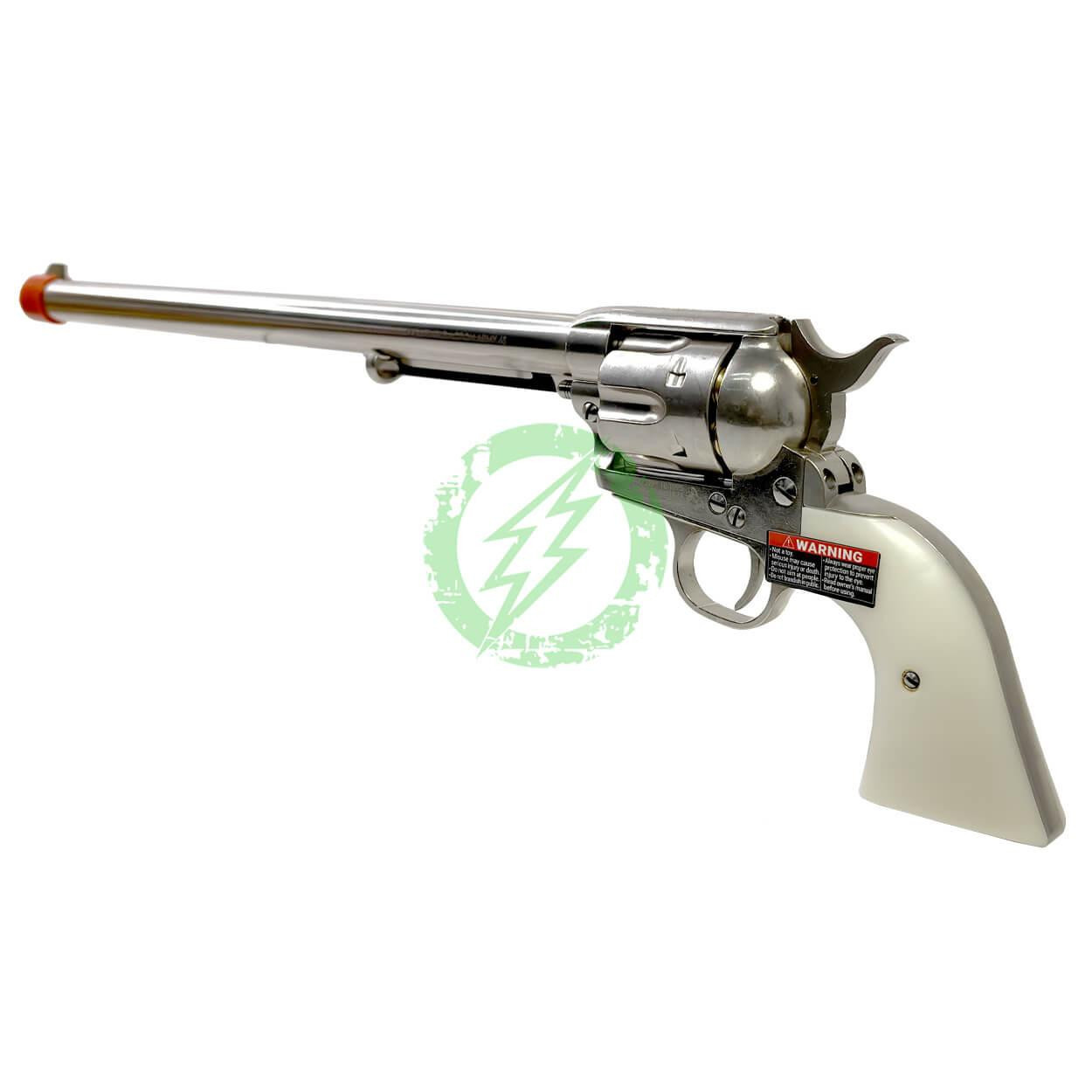 Cybergun Colt SAA .45 Peacemaker Airsoft Revolver by King Arms