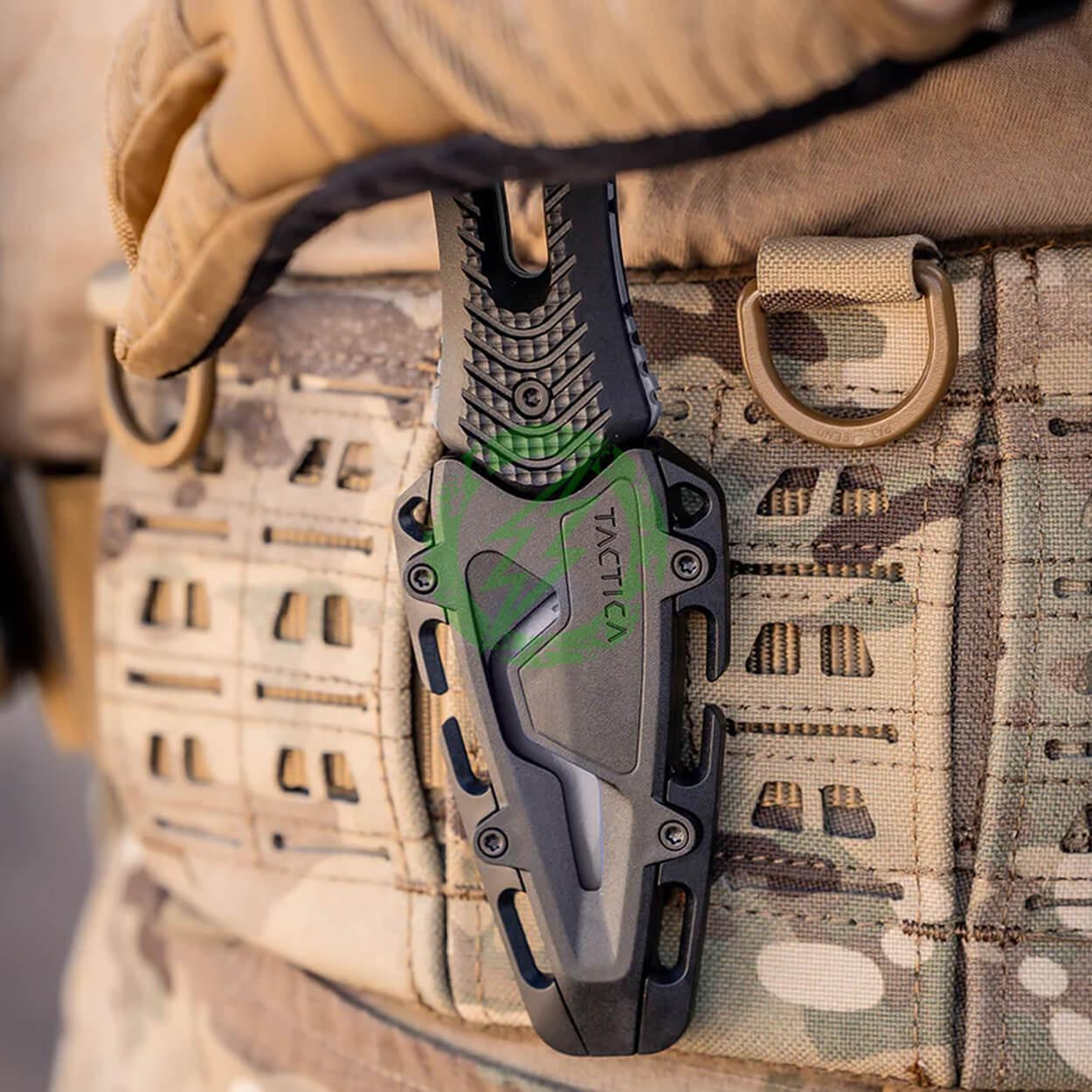  Tactica Gear K220 Training Knife | Black 