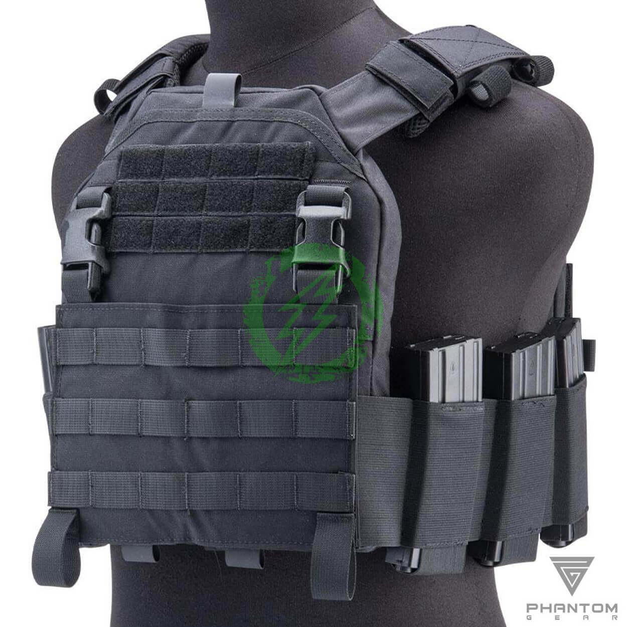  Phantom Gear "Wraith" T3 Plate Carrier Black | Large | Vest Only 