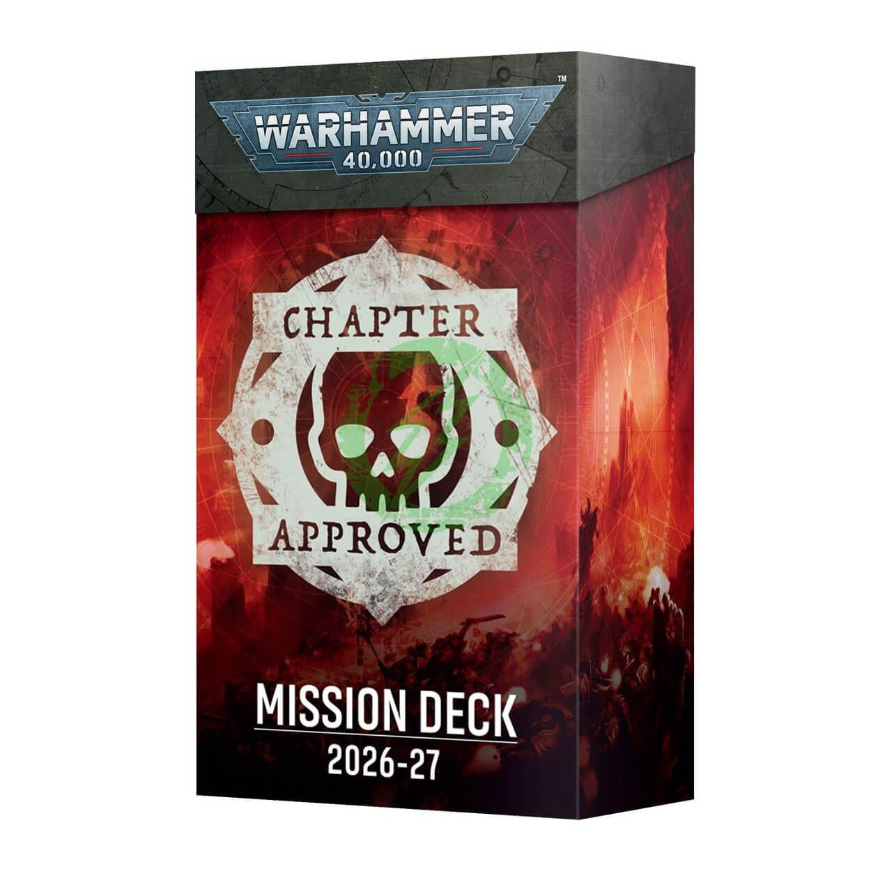  Games Workshop Warhammer 40k: Chapter Approved Mission Deck | 11th Edition 