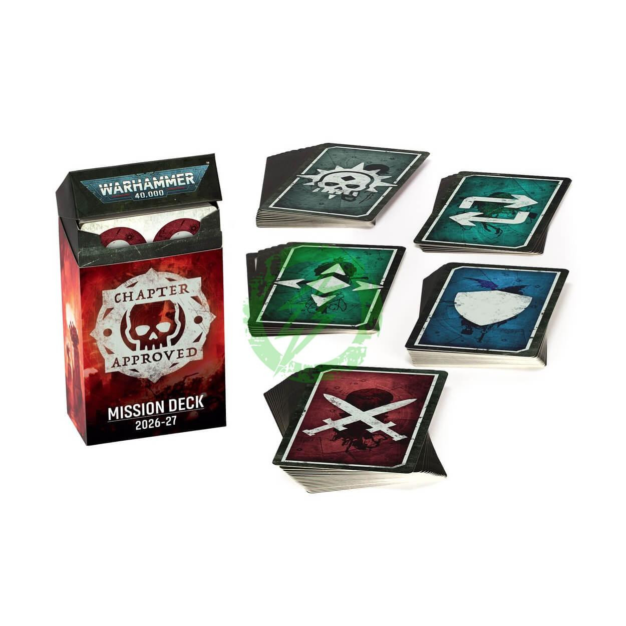  Games Workshop Warhammer 40k: Chapter Approved Mission Deck | 11th Edition 