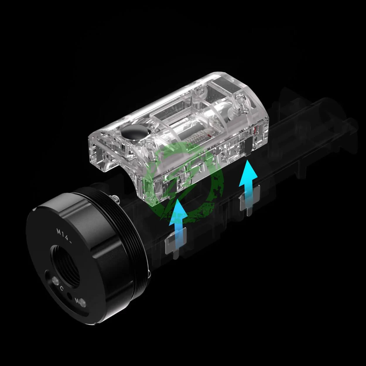 EShooter Split Oil Tank for Flare Smoky Tracer Unit 