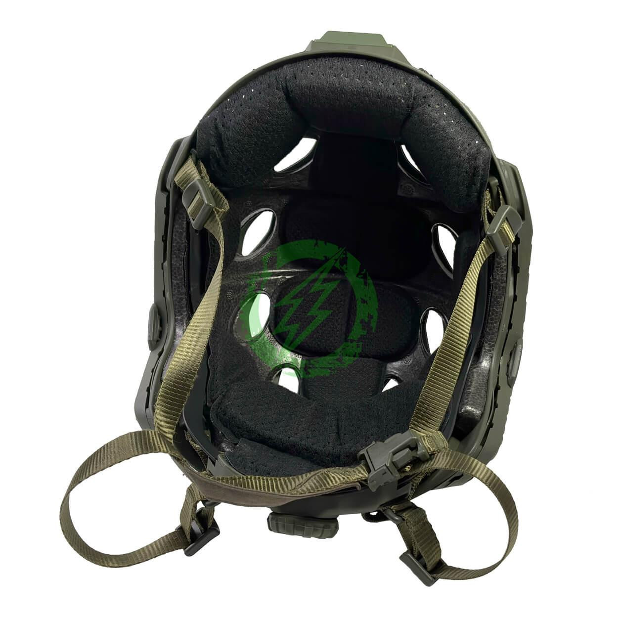  Matrix Vented High Cut Airsoft Helmet Olive Drab 