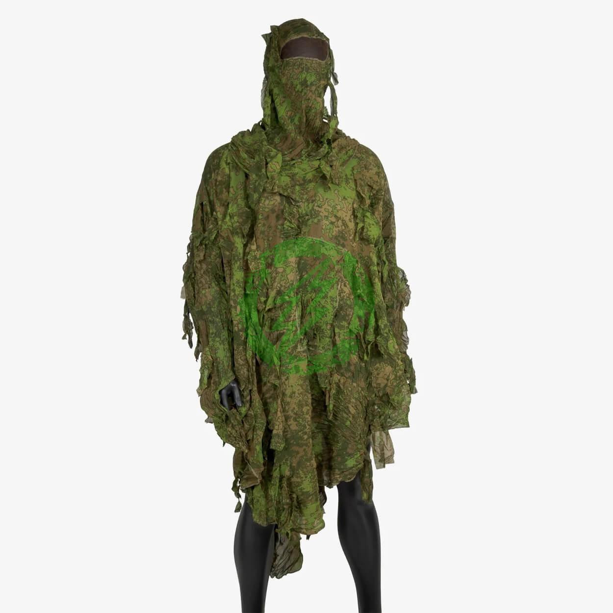  Kicking Mustang KMCS Ultra-Lite Ghillie Suit | Brown, Green, Multi-Terrain 