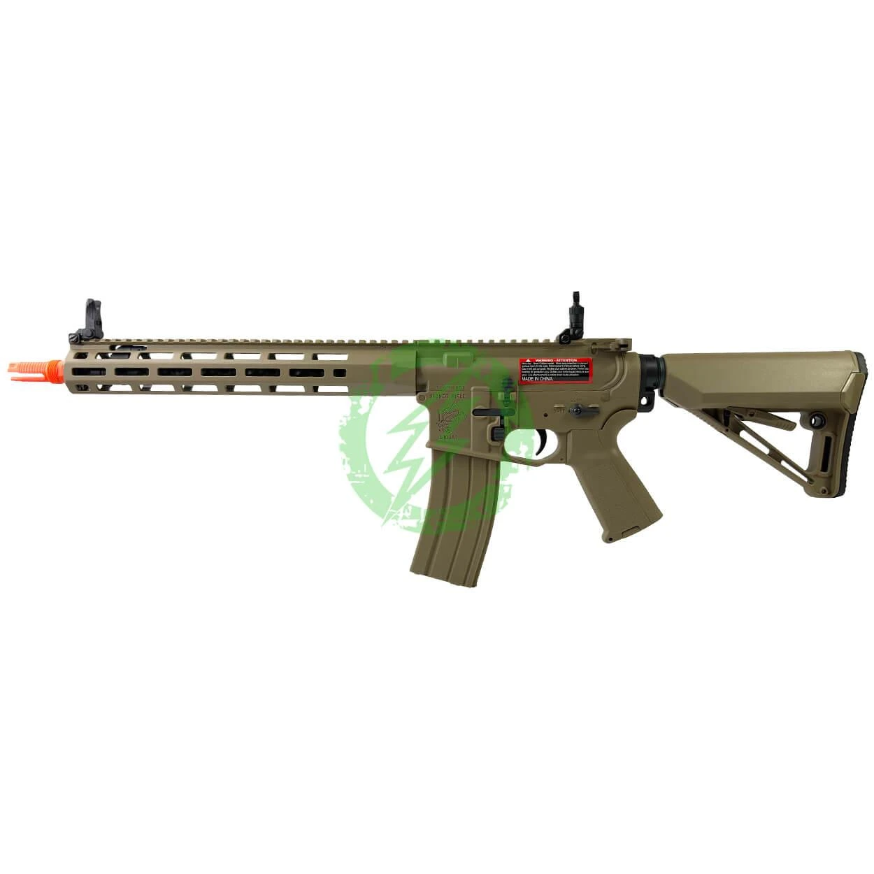  EMG x Knight's Armament KS-1 Airsoft AEG Rifle | Tan 