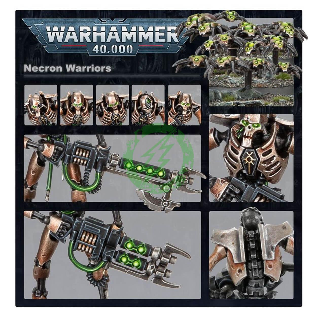  Games Workshop Warhammer 40k Necron: Warriors 