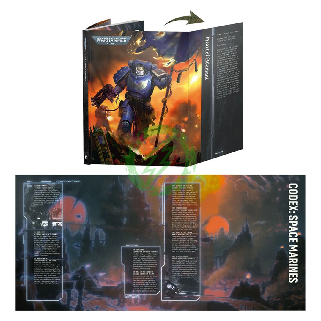 Games Workshop - Warhammer 40K Codex: Space Marines (English)