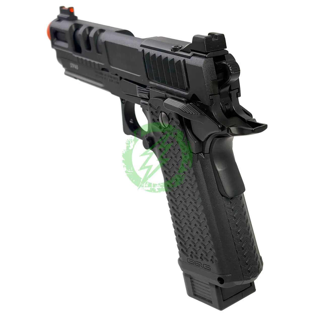 G&G STP45 MK3 Airsoft Pistol | Black | Green Gas Powered