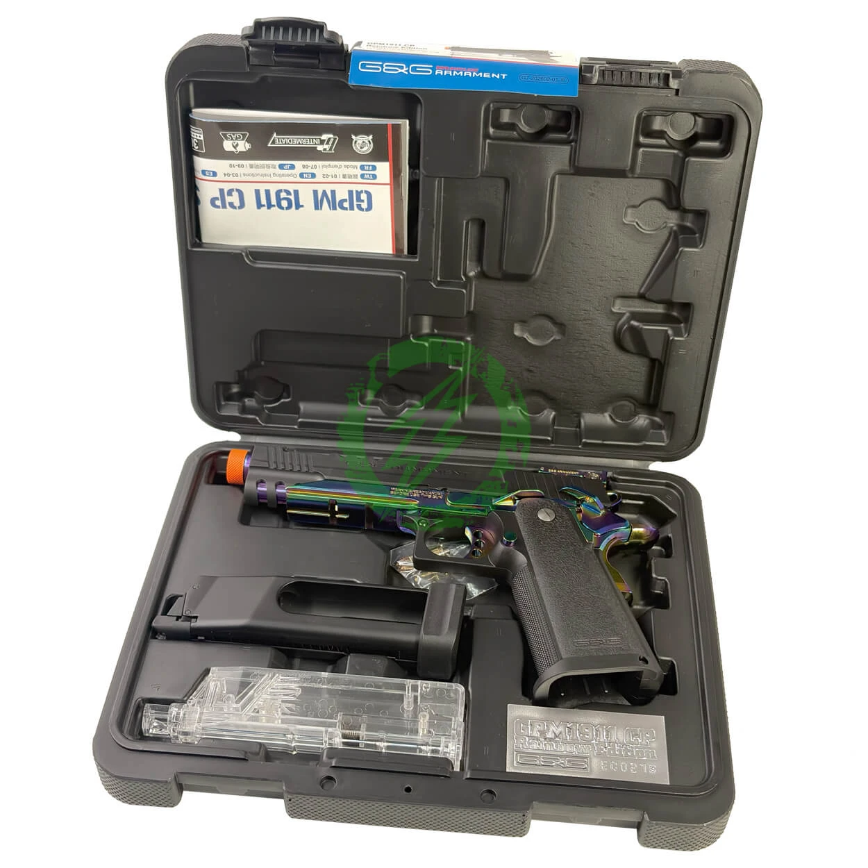 G&G GPM1911 CP Rainbow Airsoft Pistol | Rainbow | CO2