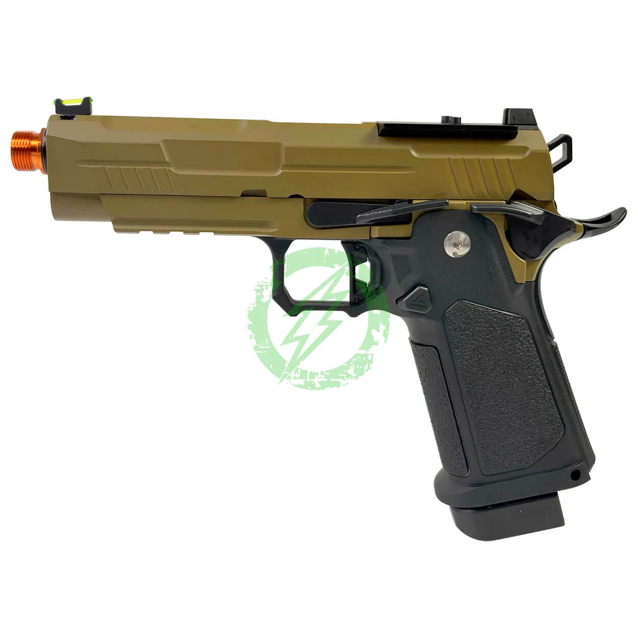 Arcturus Vanguard 4.3" Hi-Capa GBB | ARS-1 Red Dot Combo | Black & Tan