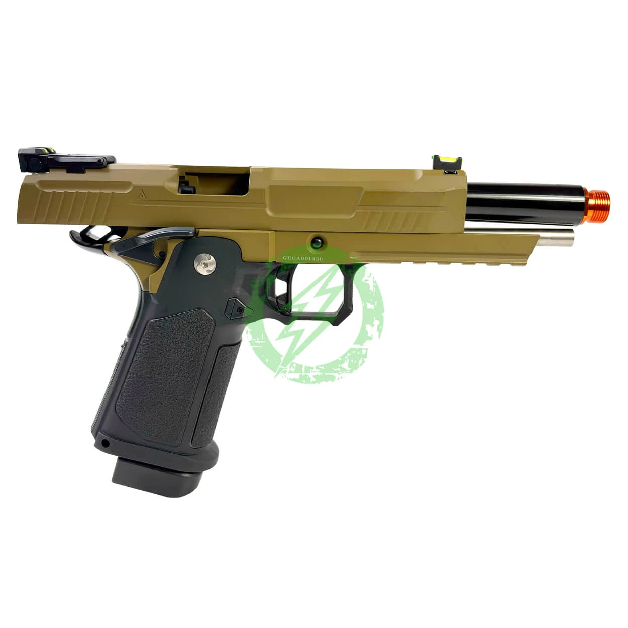 Arcturus Vanguard 5.1" Hi-Capa GBB | Black & Tan
