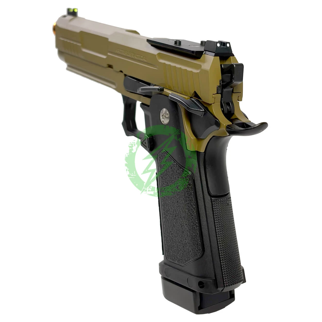 Arcturus Vanguard 5.1" Hi-Capa GBB | ARS-1 Red Dot Combo | Black & Tan