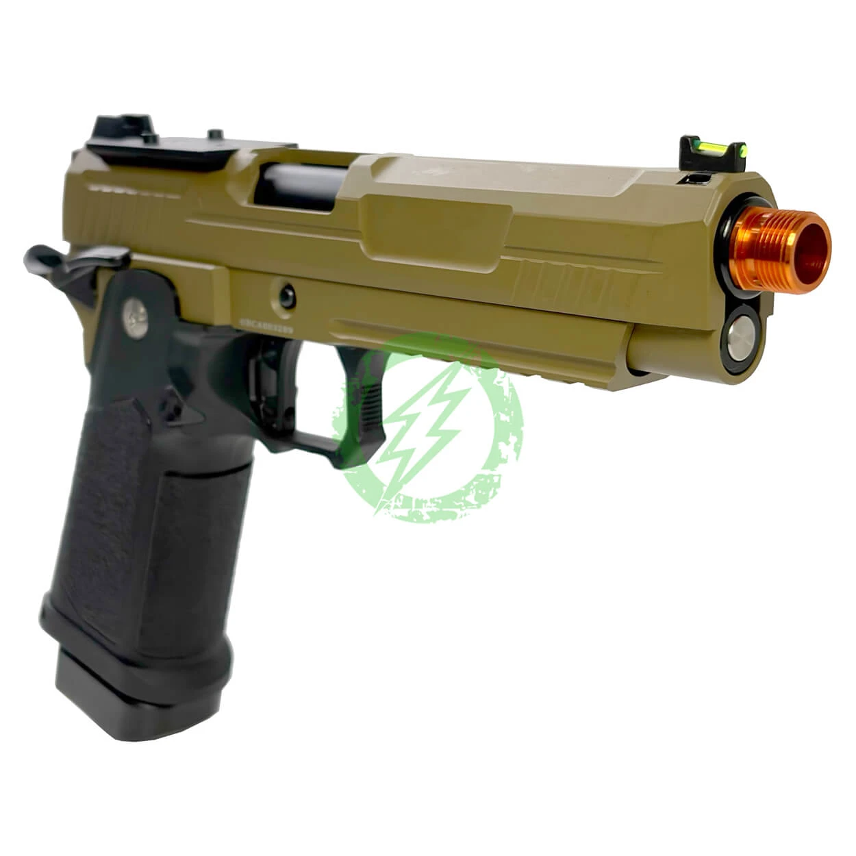 Arcturus Vanguard 5.1" Hi-Capa GBB | ARS-1 Red Dot Combo | Black & Tan