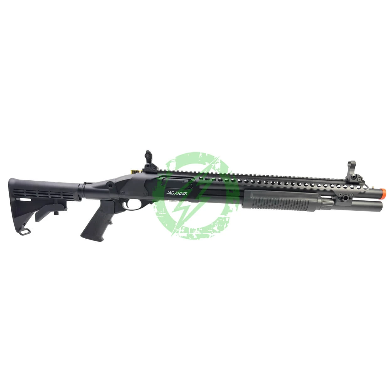 JAG Arms Scattergun SP Gas Shotgun Airsoft Gun | Black