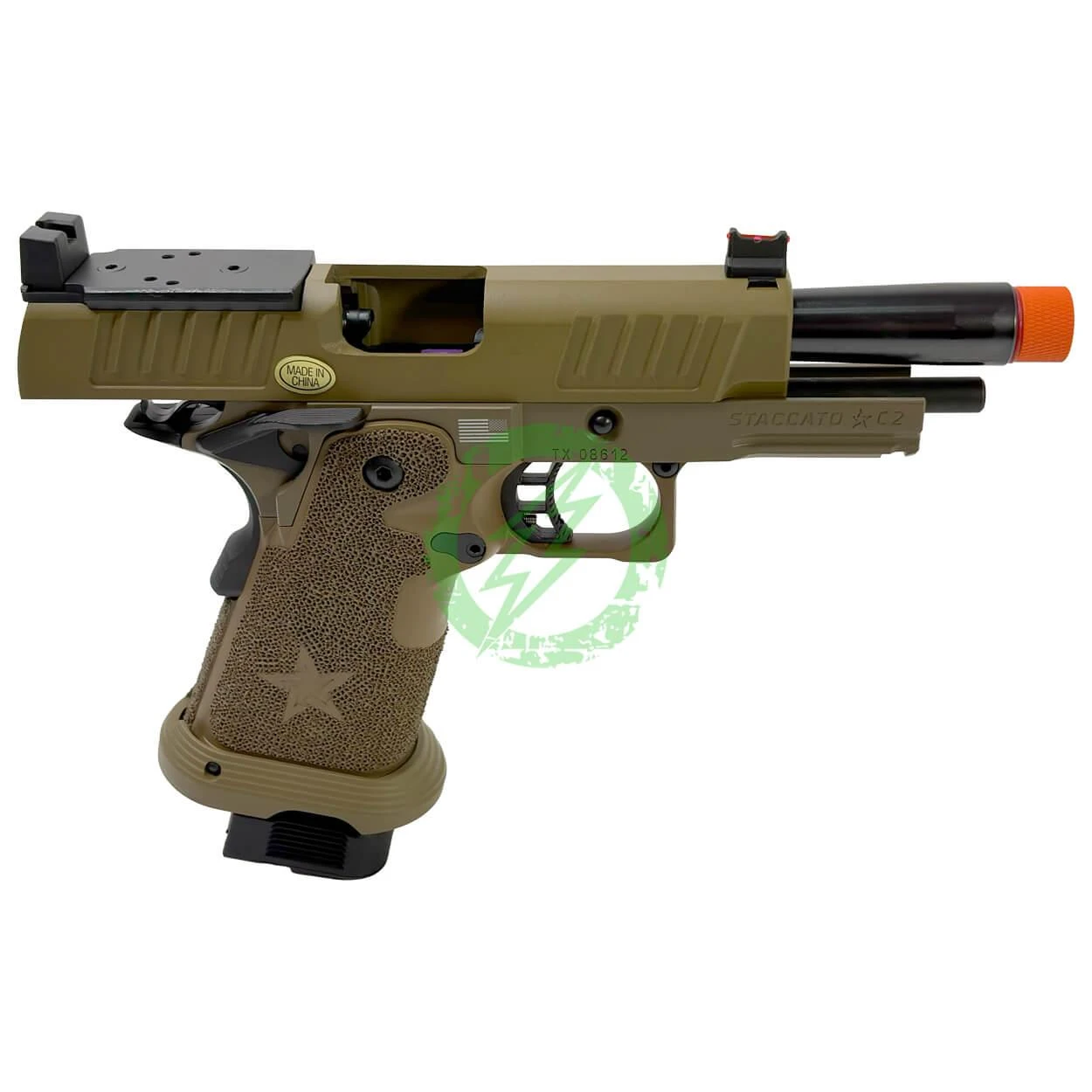 6mmProShop Staccato Licensed C2 Compact 2011 Gas Blowback T8 | Co2