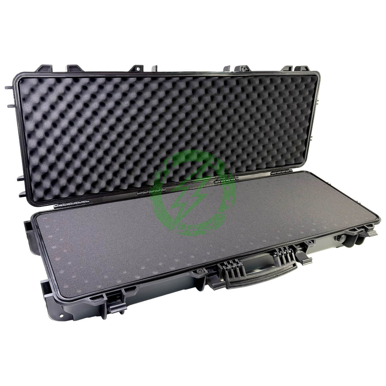 EMG Transporter Lockable 42" Hard Case | Low-Profile Wheels | Matte Black