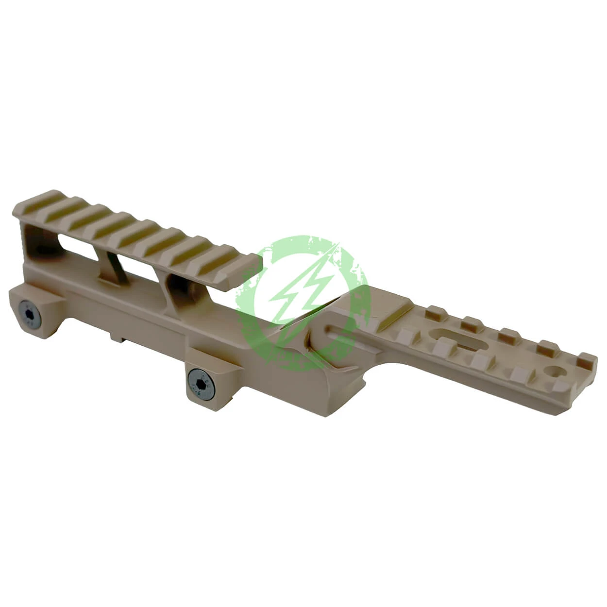 Matrix - 8 Slot + 5 Slot Picatinny / 1913 V2 Riser Mount (Tan)