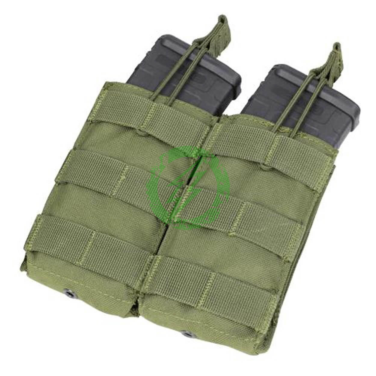 Condor Outdoor Condor - Open Top Double M4 Mag Pouch (Olive Drab) 