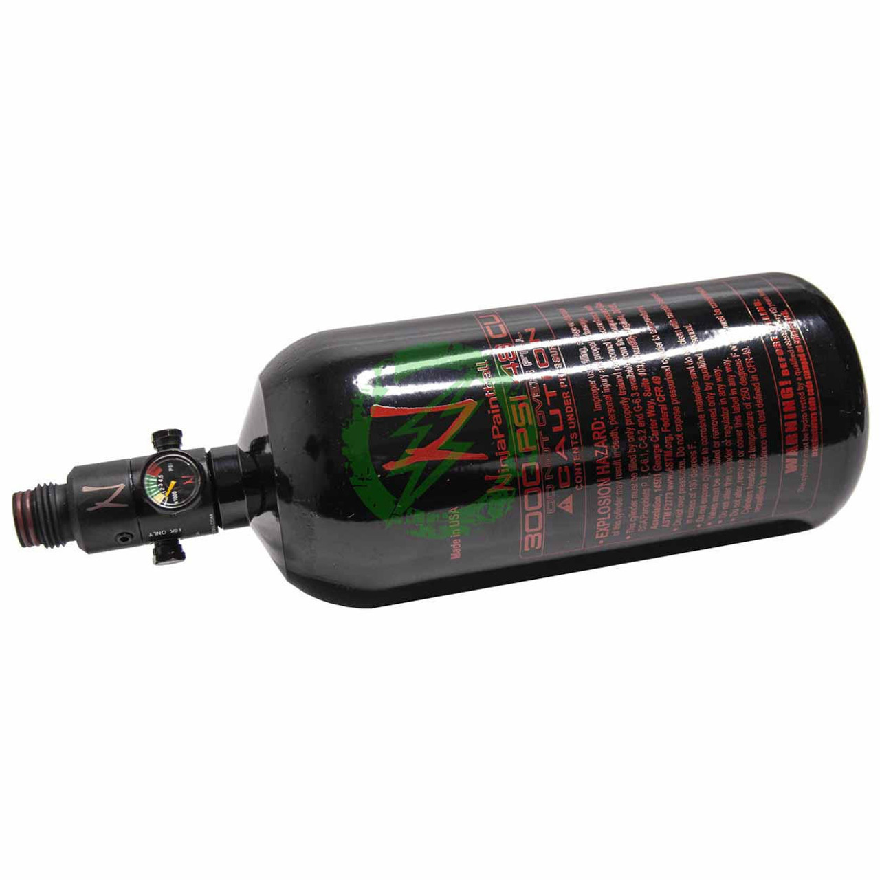 Ninja Paintball Ninja 48/3000 Aluminum Air Tank | HPA Tanks 