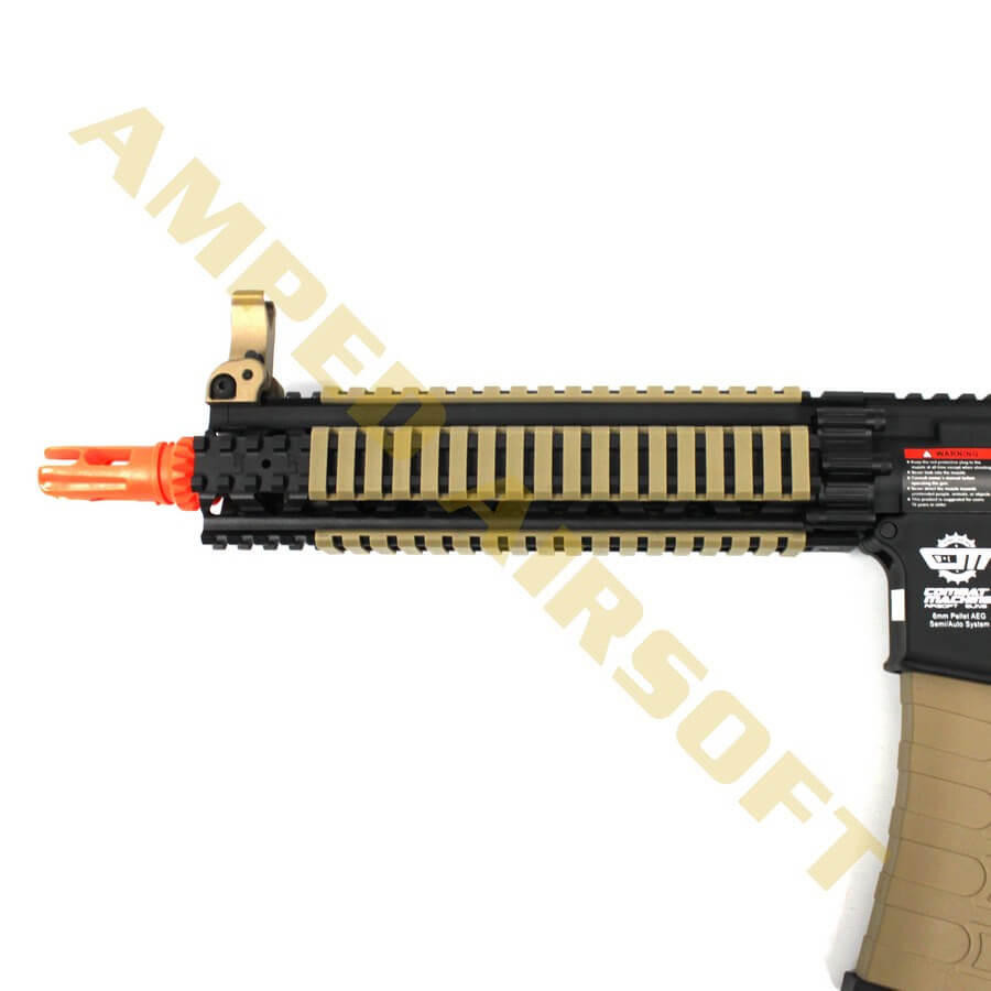 G&G Combat Machine CM18 MOD1 Black | Tan Trim