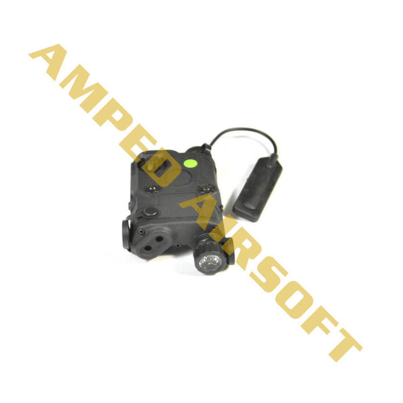 Bravo Airsoft Bravo - Airsoft PEQ15 Flashlight and Green Laser Combo with Pressure Pad (Black) 