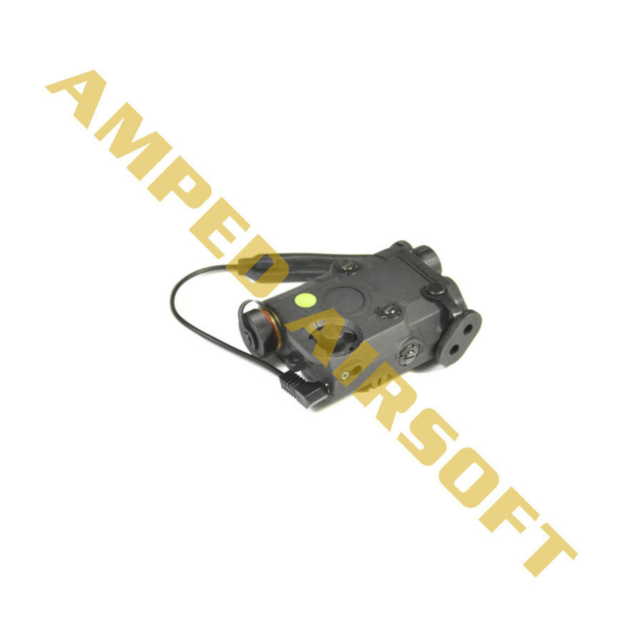 Bravo Airsoft Bravo - Airsoft PEQ15 Flashlight and Green Laser Combo with Pressure Pad (Black) 