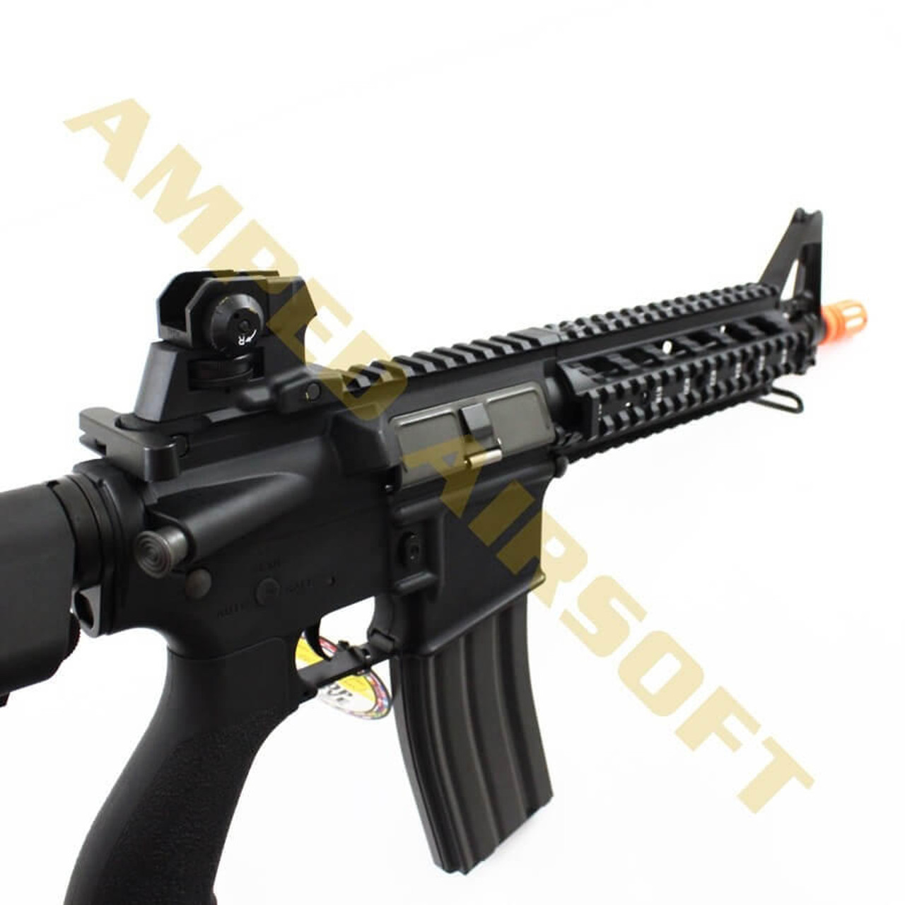Amped Builds Amped Custom HPA Black G&G Combat Machine CM16 Raider Short 