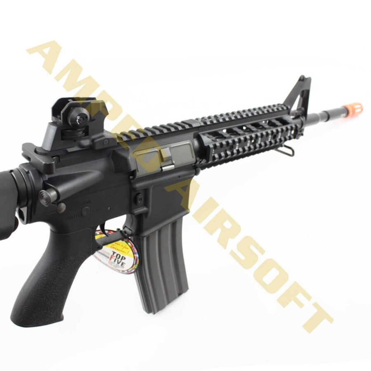 Amped Builds Amped Custom HPA Black G&G Combat Machine CM16 Raider Long 