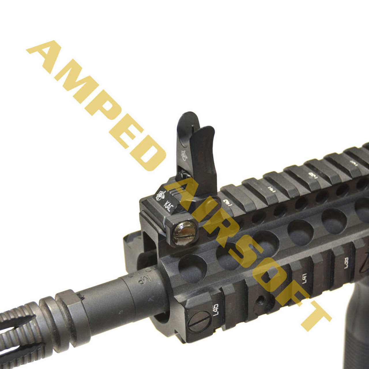 Knights Armament Airsoft | Back Up Iron Sights | (Black)