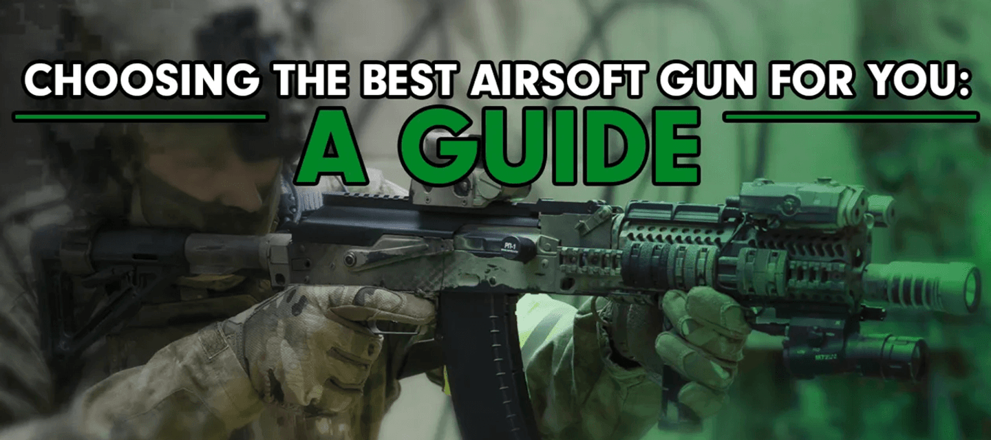 Airsoft Guns: Electric, Green Gas, CO2, Spring, and HPA - Airsoft