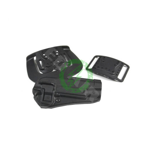 Blackhawk BlackHawk - Serpa CQC Holster with Paddle (1911 with or without rail/Matte/Right) 