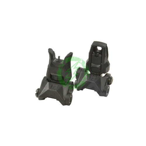  PTS | Enhanced Polymer Back Up Iron Sight Set (Front/Rear/Black) 