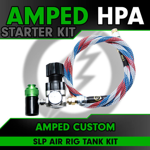 Amped Bundles Amped Custom HPA Starter SLP Air Rig Kit | Tank and Air Rig 