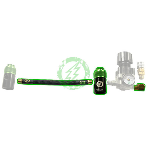 Amped Airsoft Amped Custom Any Size Dual Tank Upgrade Kit for up to 90/4500 Tanks 