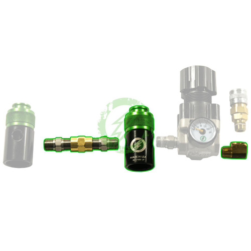 Amped Airsoft Amped Custom Dual Tank Upgrade Kit for up to 26/3000 Tanks 