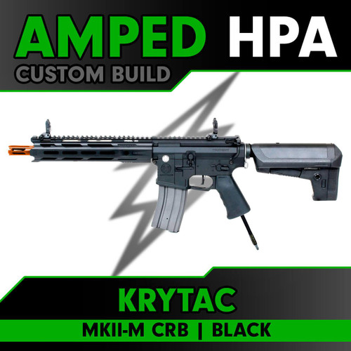 Amped Builds Amped Custom HPA Rifle Krytac MKII-M CRB Airsoft Rifles 