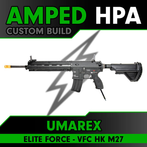 Amped Builds Amped Custom HPA Rifle Elite Force H&K M27 IAR | Black 